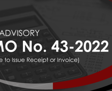 The Issuance of Notice to Issue Receipt or Invoice (RMO No. 43-2022)