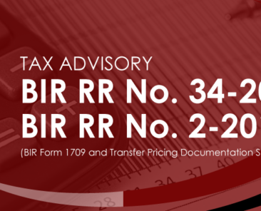 BIR Form 1709 and Transfer Pricing Documentation